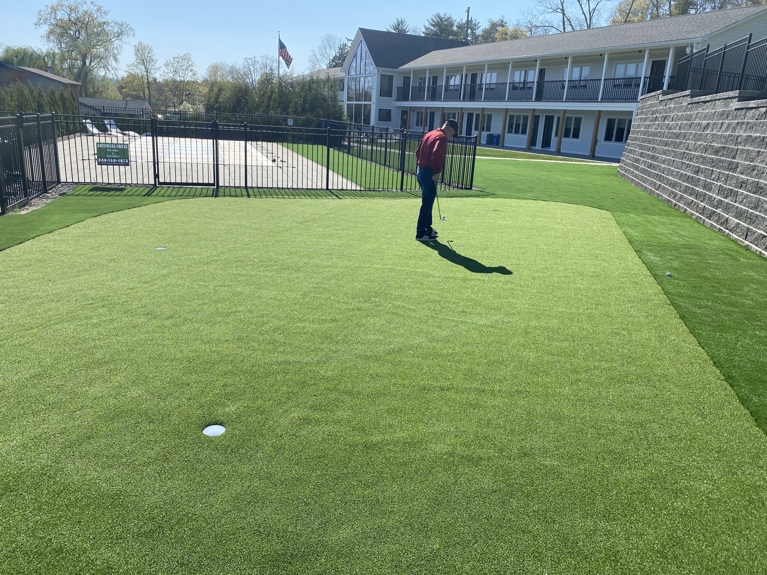 Putting Green Installation in Pasadena, TX